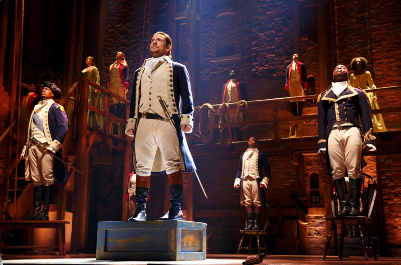 Lin-Manuel Miranda’s 'Hamilton' at the John F. Kennedy Center for the Performing Arts in Washington, DC