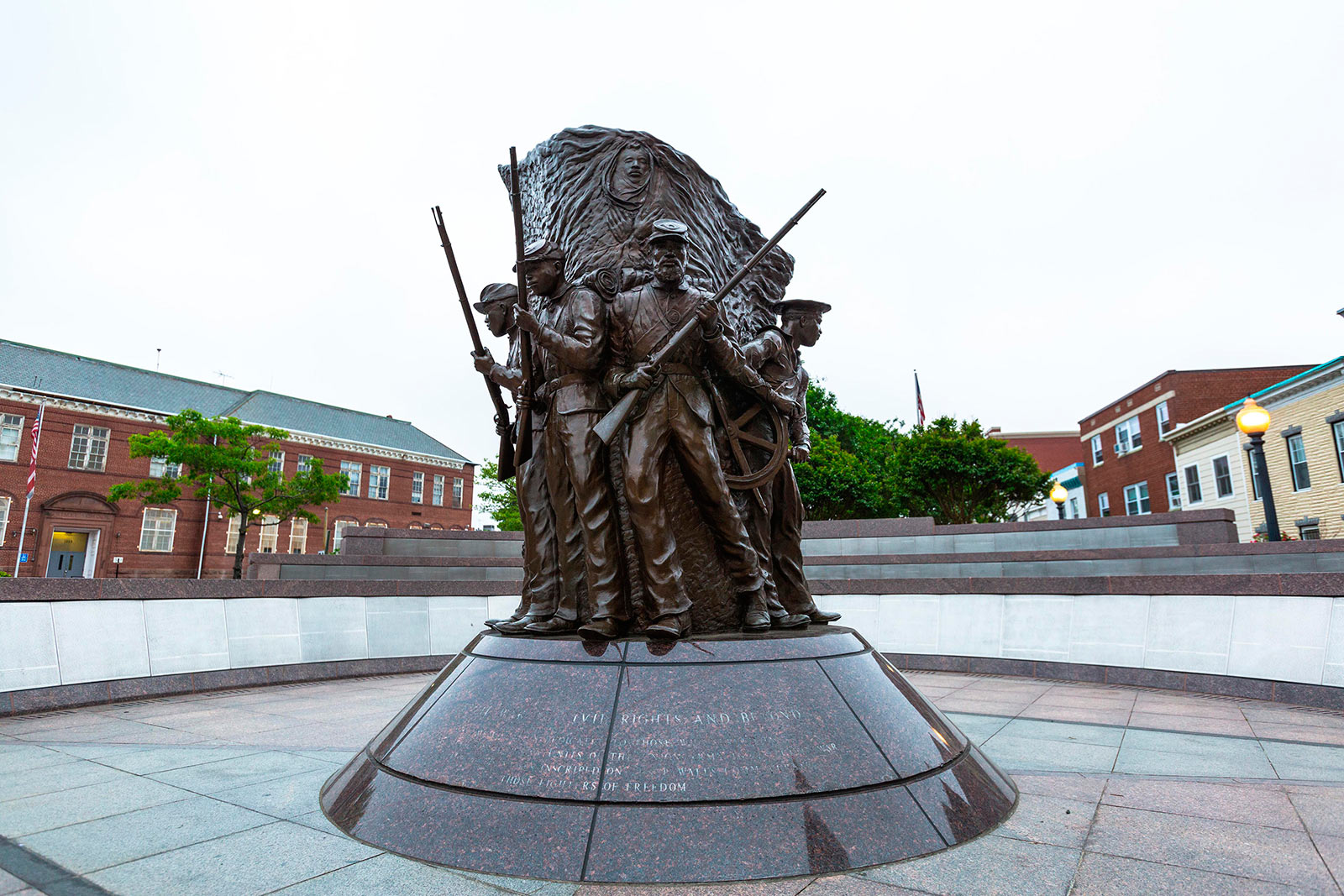 Estátua do Memorial da Guerra Civil Afro-americana