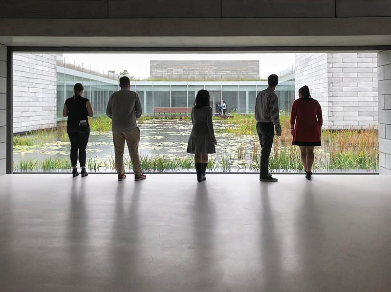 @jbano1 - Group of visitors at the Glenstone Museum in Maryland - Off-the-beaten path date ideas in Washington, DC