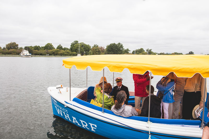 Jitney Boat gratis en The Wharf en el Southwest Waterfront - Destino de restaurantes y compras en Washington, DC