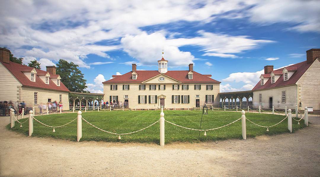 @kerrentonsnow - George Washingtons Anwesen Mount Vernon in Virginia - Historische Stätten und Wahrzeichen in der Nähe von Washington, DC