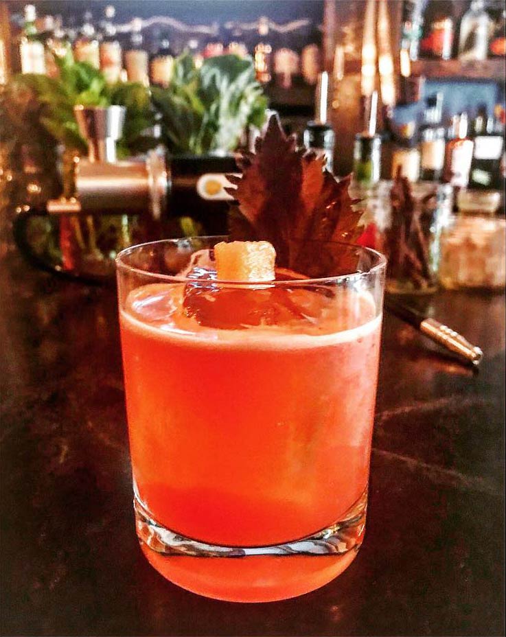 @lifestylebyajw - Cocktail from 600T hidden bar and speakeasy in Washington, DC's Shaw neighborhood