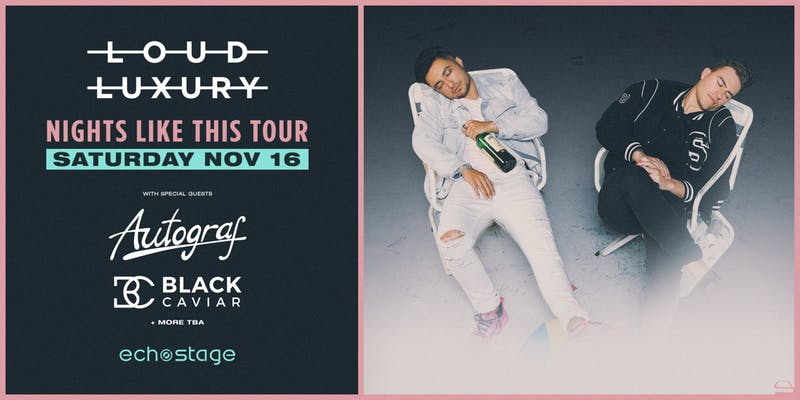 Loud Luxury concert at Echostage this November in Washington, DC