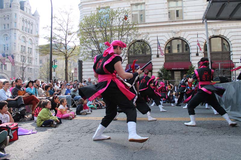Japanisches Straßenfest Sakura Matsuri - Veranstaltungen des Nationalen Kirschblütenfestes - Washington, DC