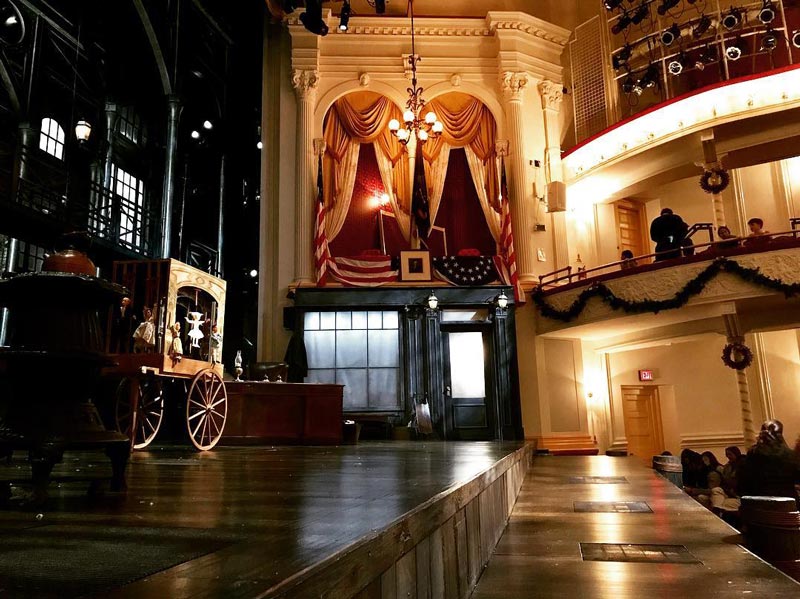 @roostandwander - Estande do presidente Lincoln no Ford's Theatre - Local histórico em Washington, DC