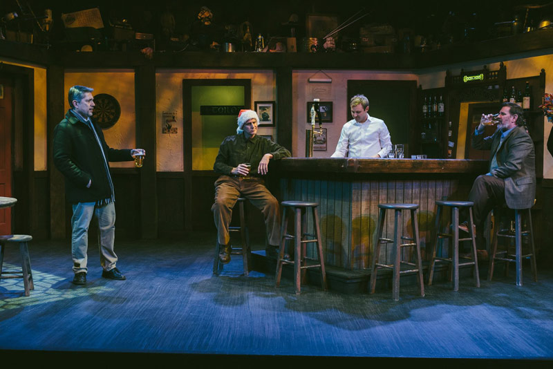 Scena da "An Irish Carol" al Keegan Theatre di Dupont Circle - spettacoli teatrali per le vacanze a Washington, DC