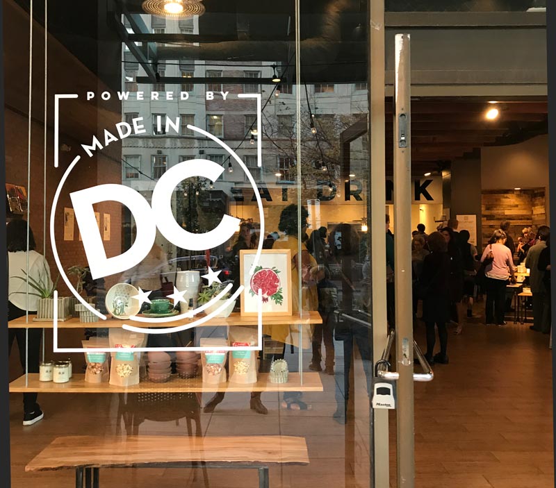 Shop Made in DC-워싱턴 DC 제품에서 만든 Dupont Circle 지역 부티크 및 카페 판매