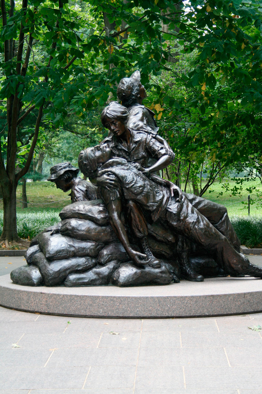 Memorial das Mulheres Veteranas do Vietnã - National Mall - Washington, DC