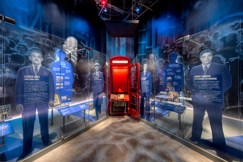 Exposição no novo Museu Internacional da Espionagem - Razões para visitar o novo Museu da Espionagem em Washington, DC