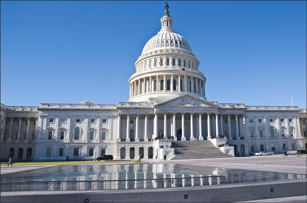 Frente Este del Capitolio de los Estados Unidos - Washington, DC