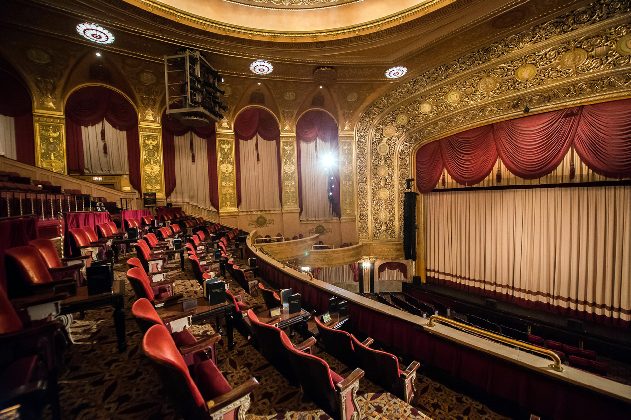 Warner theatre seating chart