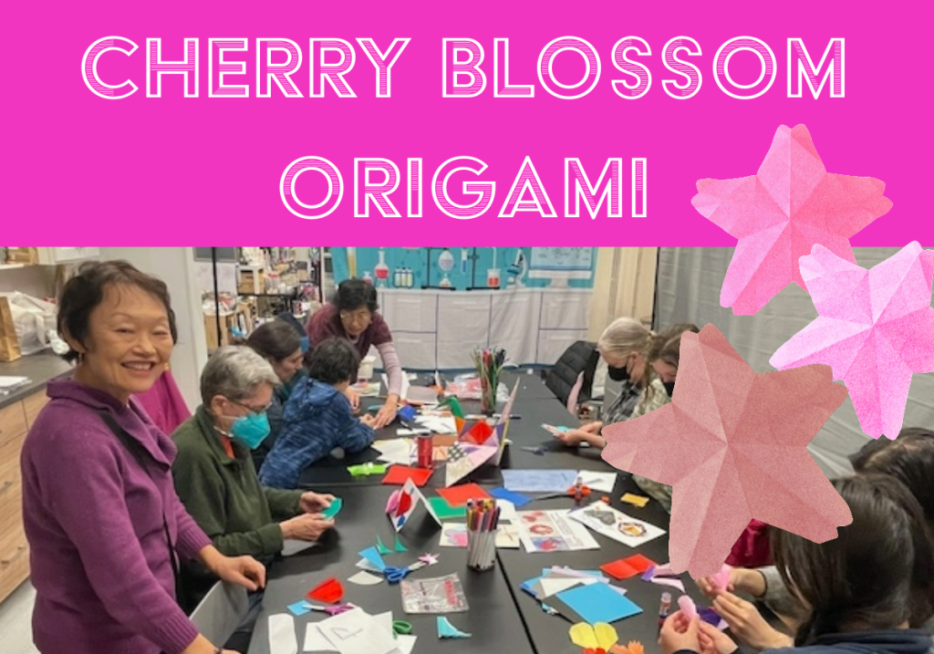 Hội thảo Origami hoa anh đào Adams Morgan dành cho trẻ em + người ...