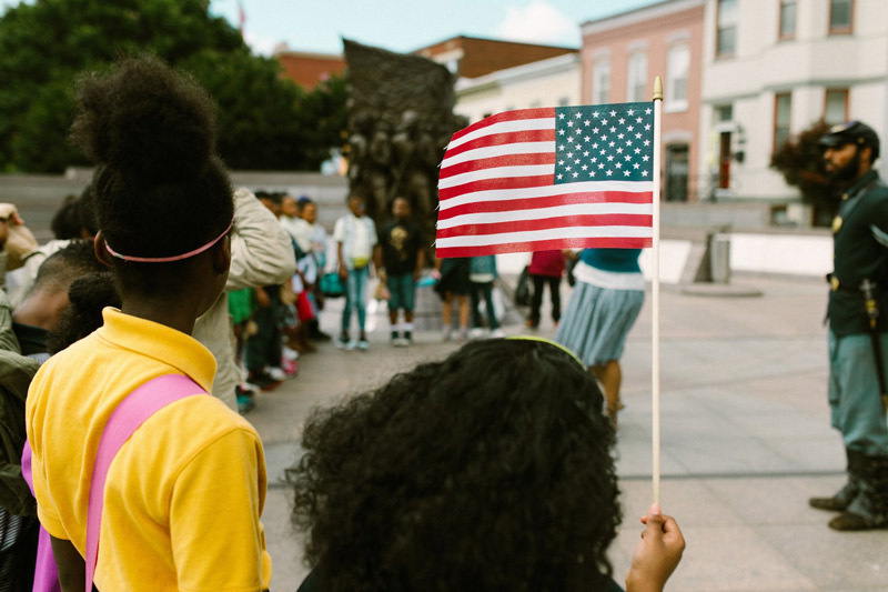 아프리카 계 미국인 남북 전쟁 기념관 및 박물관의 어린이-워싱턴 DC의 박물관 및 기념관