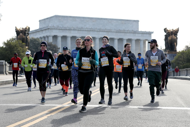 Corredores de maratones de Rock 'n' Roll: las mejores carreras y maratones organizados en Washington, DC