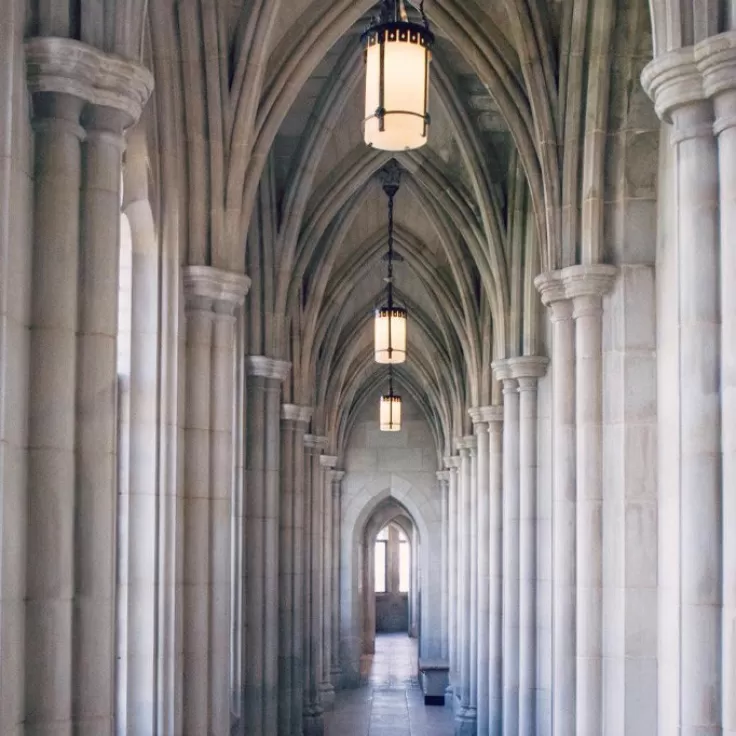 @archidesign_photo - Couloir de la cathédrale nationale de Washington dans l'Upper Northwest - Que faire à Washington, DC