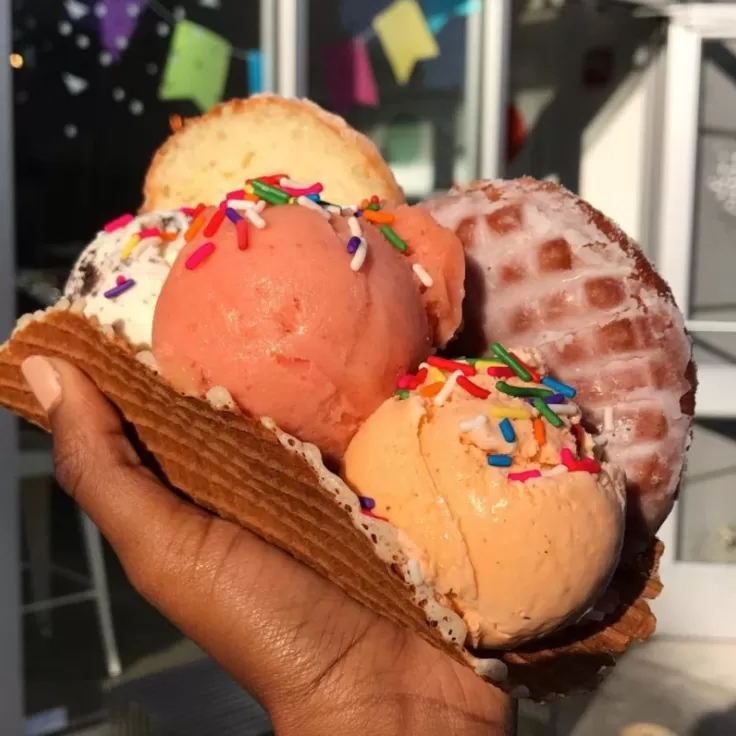 @icecreamjubilee - Ice Cream Jubilee의 아이스크림 타코 - 워싱턴 DC 최고의 아이스크림