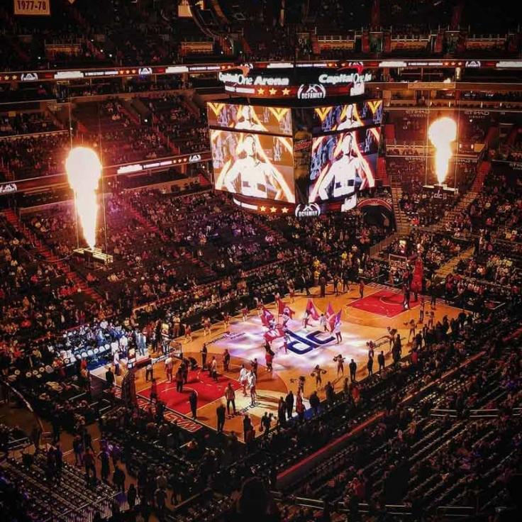 @rickysanch - Capital One Arena에서 열린 Washington Wizards NBA 농구 경기 - Washington, DC의 프로 스포츠 이벤트