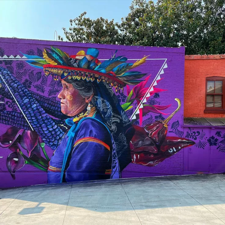 Neue Straßenkunst in Georgetown