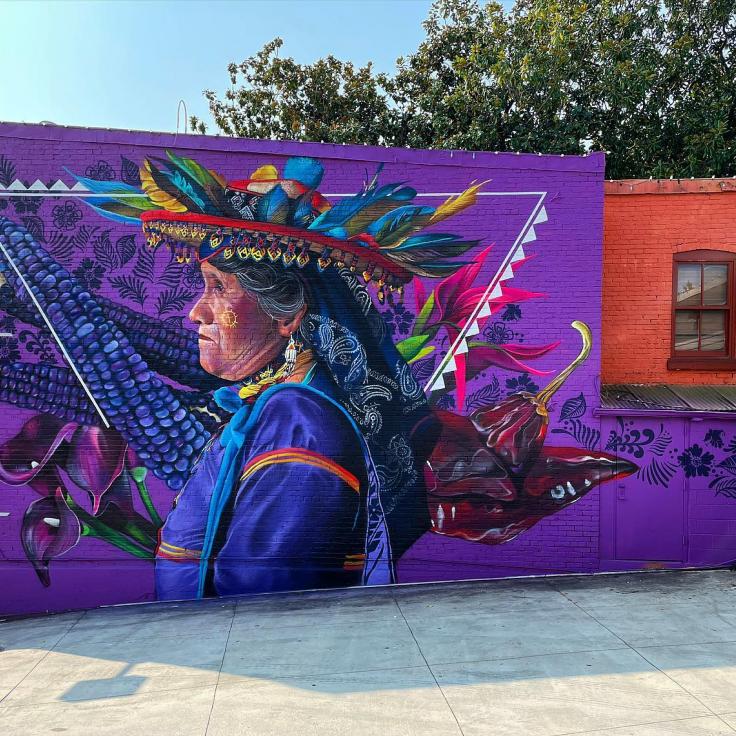 Neue Straßenkunst in Georgetown