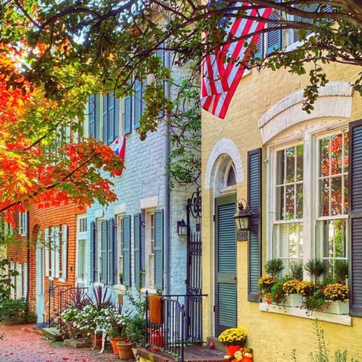 Georgetown in autunno