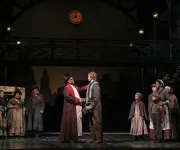 Photo taken of the stage production of A Christmas Carol