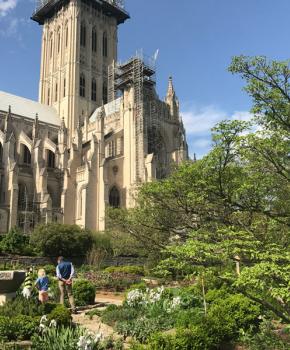 Family at Washington National Cathedral in Upper NW - Family-Friendly Things to Do in Washington, DC