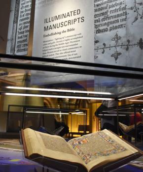 Bible at Museum of the Bible near the National Mall - New state-of-the-art museum in Washington, DC