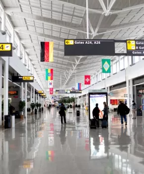 Guide To Washington DC Area Airports Reagan Dulles BWI   Concourse B At Dulles Airport Credit Mwaa .webp