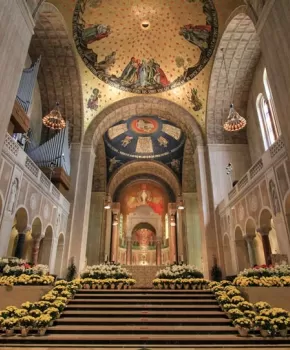 A Basílica do Santuário Nacional do Santuário da Imaculada Conceição - Washington, DC