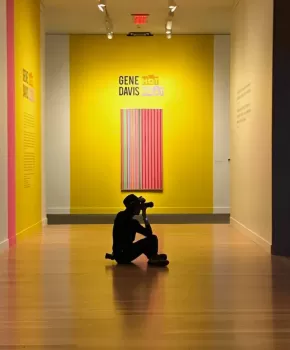 @jenburnett-Gene Davis Hot Beat Exhibit at the Smithsonian American Art Museum-Things to Do in Washington, DC