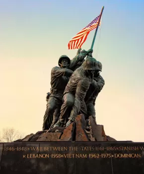 @jkayephotography - Statue at Marine Corps War Memorial - Iwo Jima Memorial