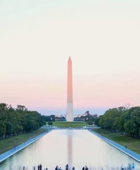 @laurenepbath - Lincoln Memorial Reflecting Pool e Washington Monument - Washington, DC