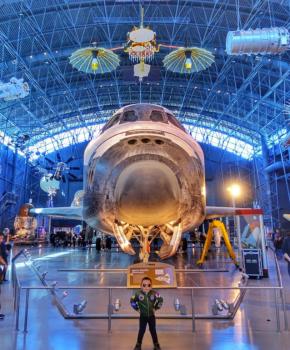 @masonabba-Steven F. Udvar Hazy Center의 우주 왕복선 발견-항공 우주 박물관