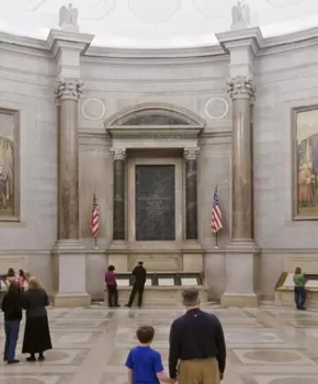 Visitando il National Archives Building Museum a Washington DC