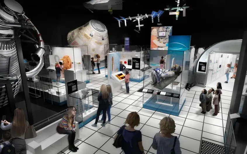 At Home in Space: Gallery Opening Day