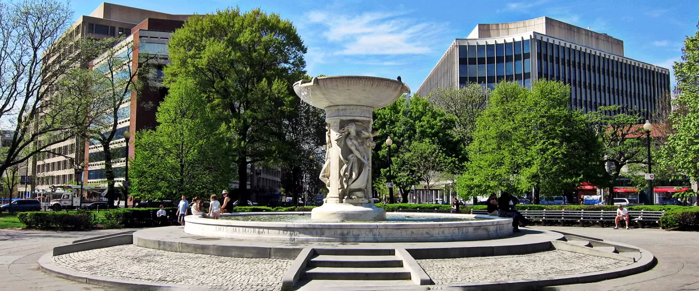 Fountain at Dupont Circle