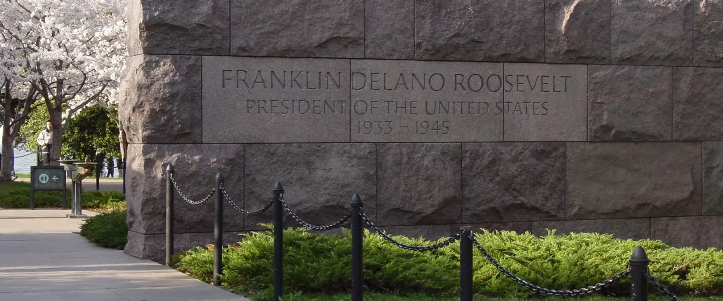 FDR Memorial Entrance