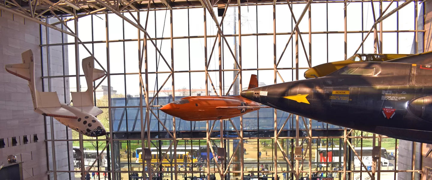 Boeing Flight Hall im National Air & Space Museum