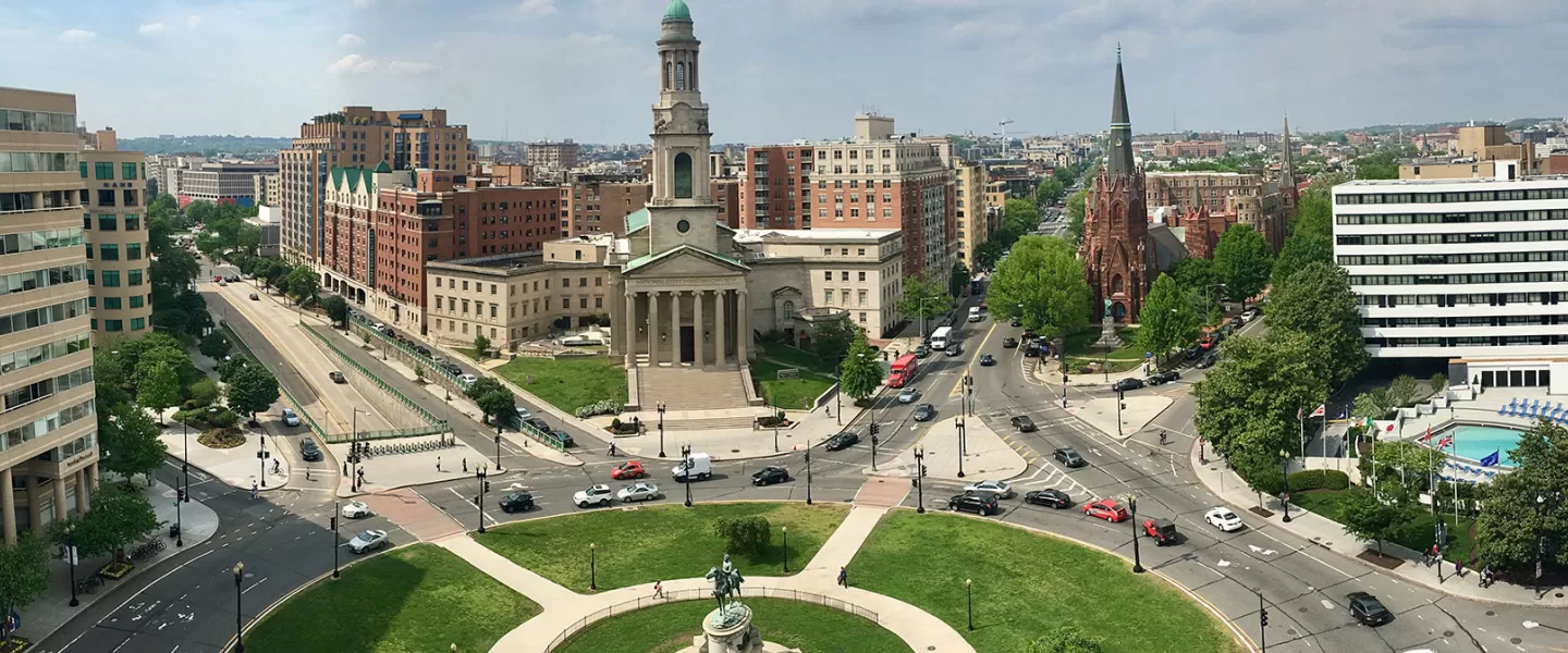 Thomas Circle Ariel