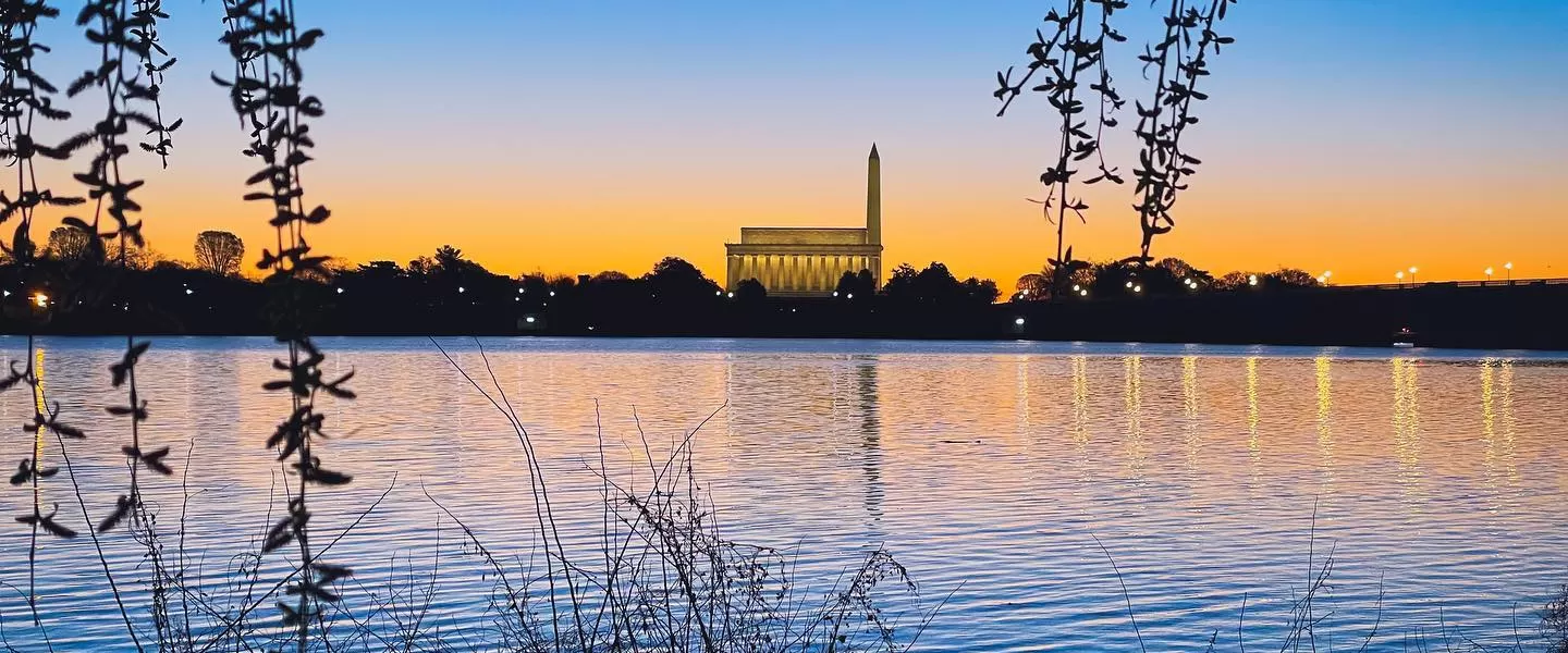 @melvinshoots_ - Lincoln Memorial zonsopgang