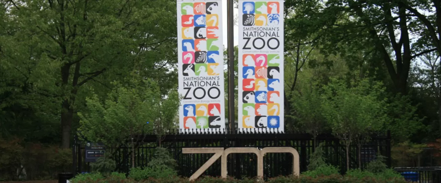 pancarta del zoológico