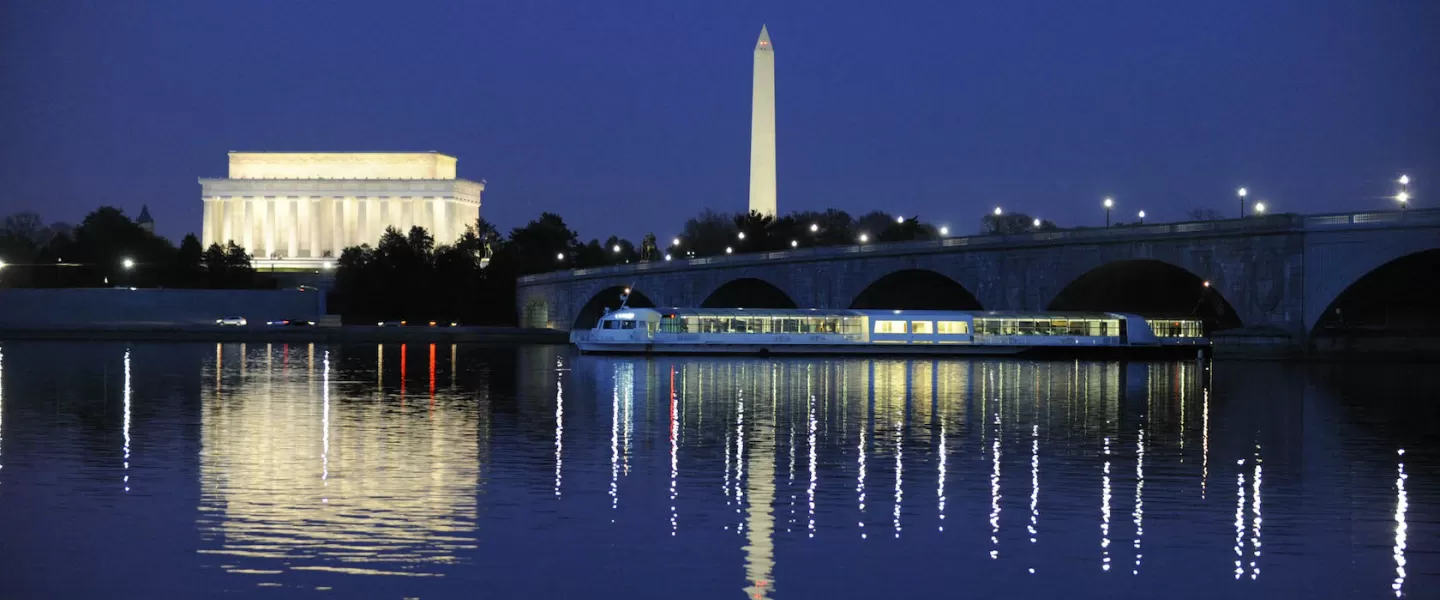 National Mall di notte