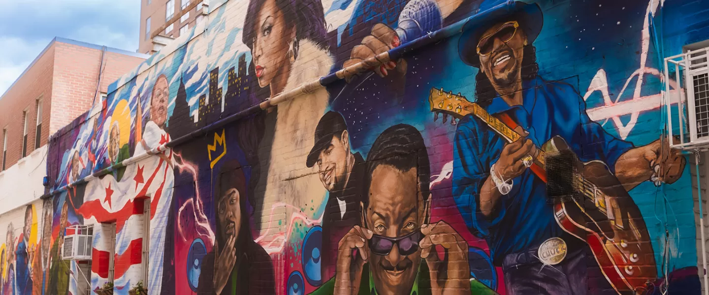 Where to Find the Most Colorful Street Murals in Washington, DC