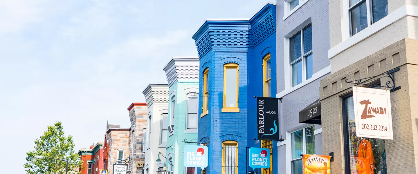 Casas en hilera de la calle U