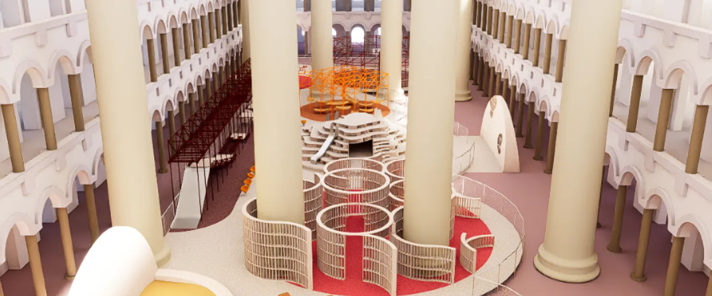THE PLAYGROUND at the National Building Museum