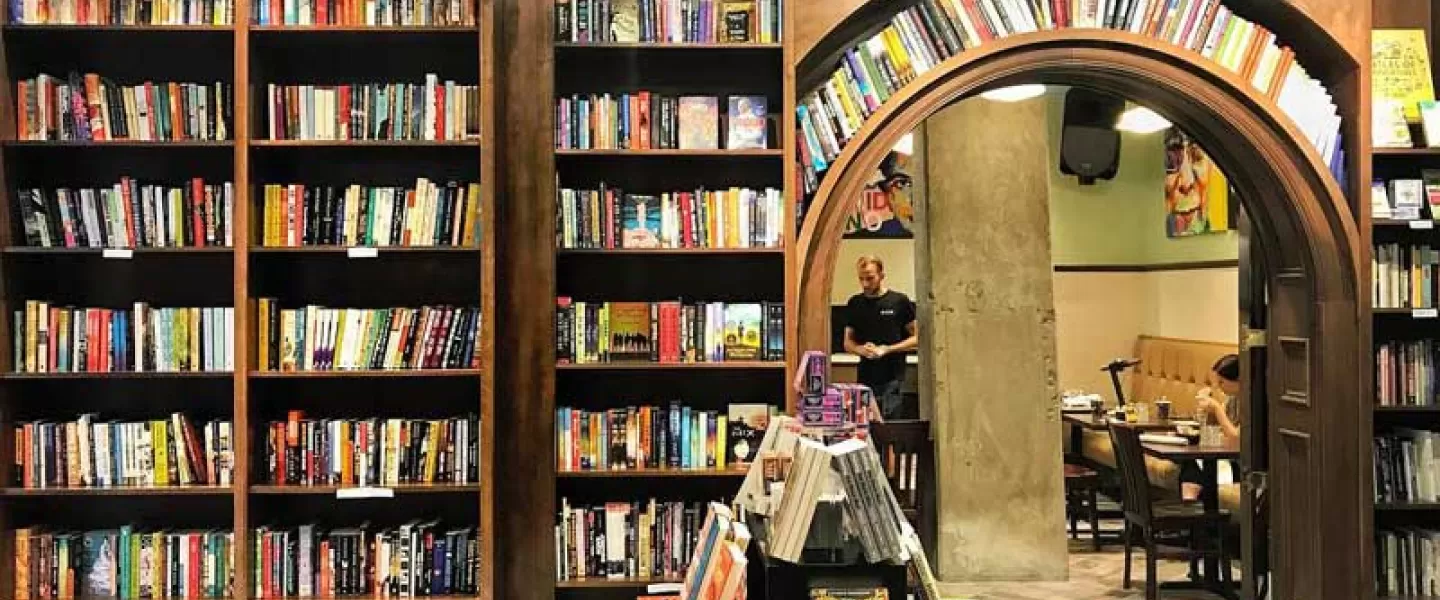 Bookstore at the Mount Vernon Square Busboys and Poets - Things to do in DC's Mount Vernon Square neighborhood