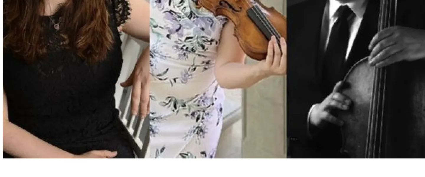 Friday Noon Concert featuring a Masterful Trio of Violin, Cello, and Piano