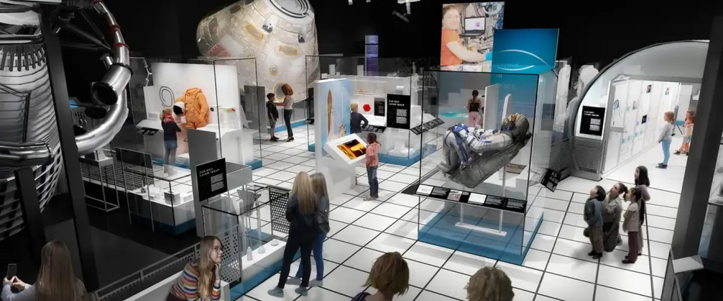 At Home in Space: Gallery Opening Day