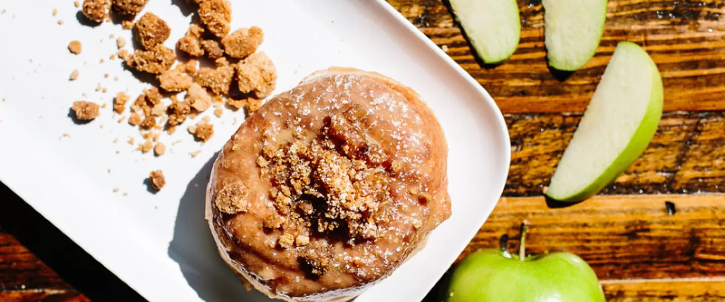 Fall-Flavored Apple Streusel Donut at District Doughnut - Fall Flavors in Washington, DC