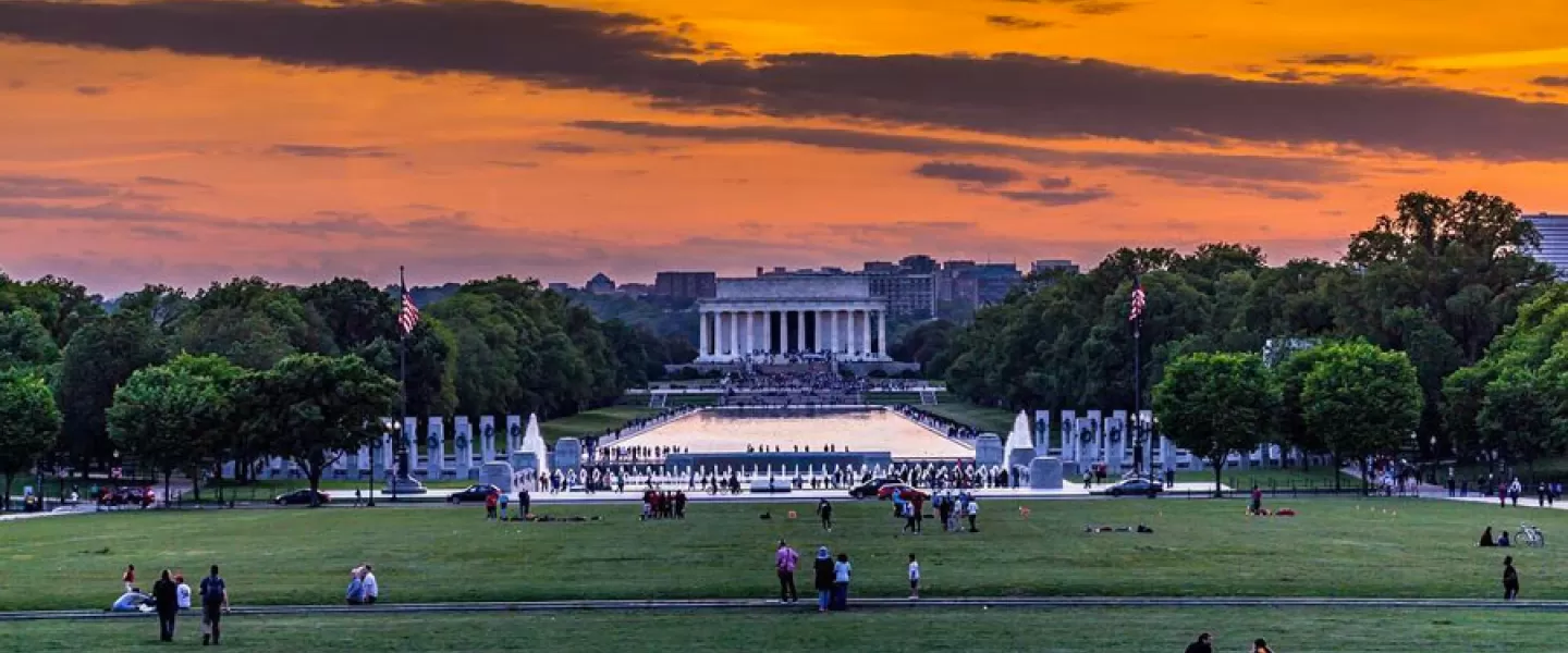 @marcodip25 - Summer sunset on the National Mall in Washington, DC